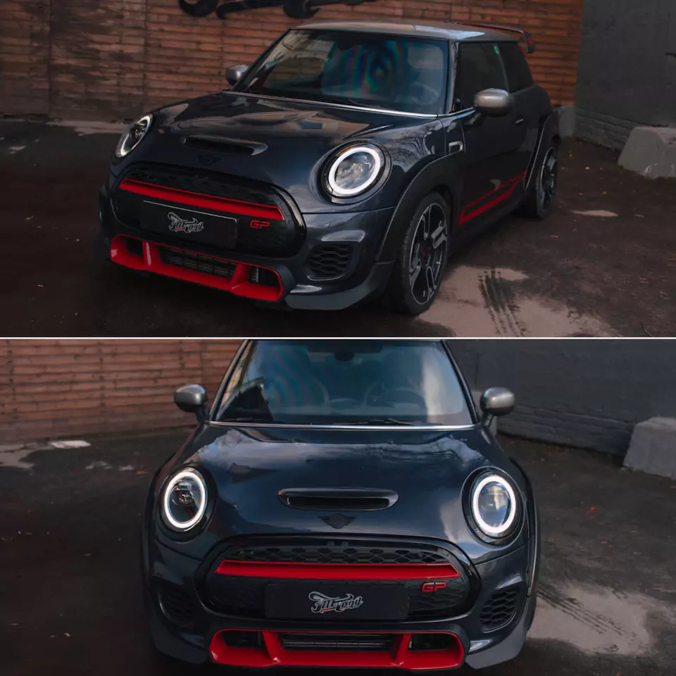 Оклеили в дизайн Mini Cooper GP